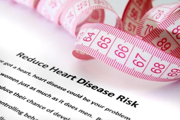 Rischio di malattie cardiache — Foto Stock