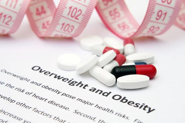 Overweight and obesity — Stock Photo, Image