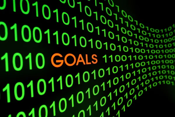 Goals concept — Stock Photo, Image