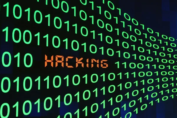 Hacking — Stock fotografie