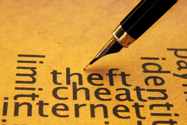 Internet cheat — Stock Photo, Image