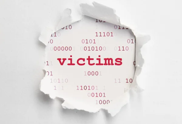 Web victims — Stock Photo, Image