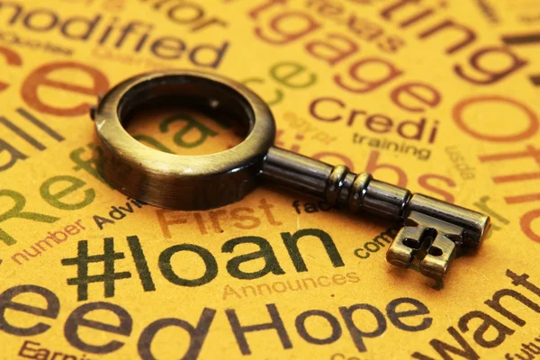Kredi ve ipotek kavramı — Stok fotoğraf