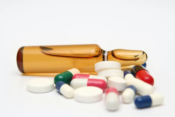 Pills close up — Stock Photo, Image