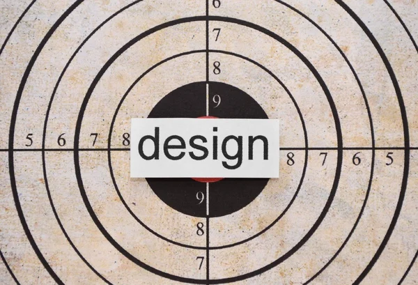 Design target — Stock Photo, Image