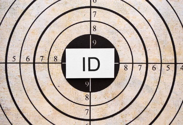 ID target — Stockfoto