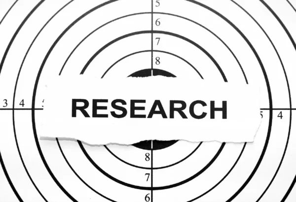 Research target — Stock Photo, Image