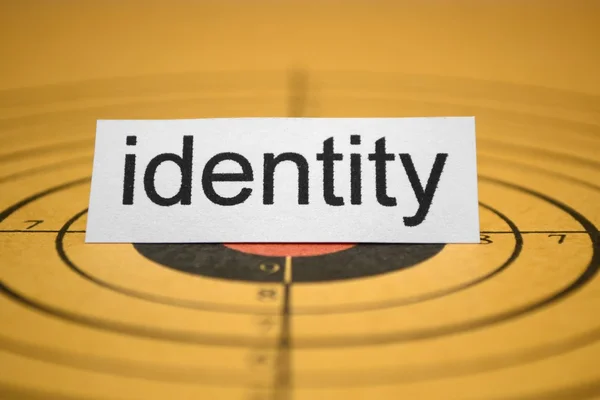 Концепція ідентичності — стокове фото
