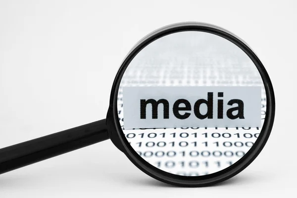 Media concept — Stock Photo, Image