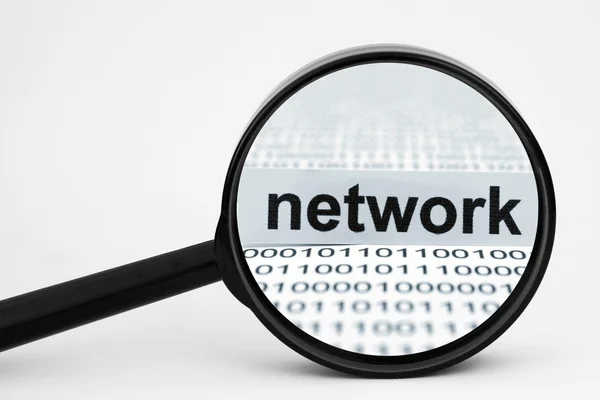 Netwerk zoeken — Stockfoto