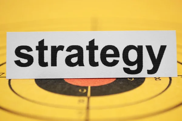 Objectivo estratégico — Fotografia de Stock