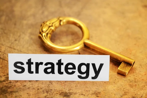 Strategy concept — Stock Photo, Image