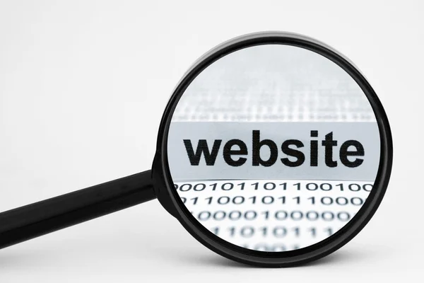 Website search — Stock Photo, Image