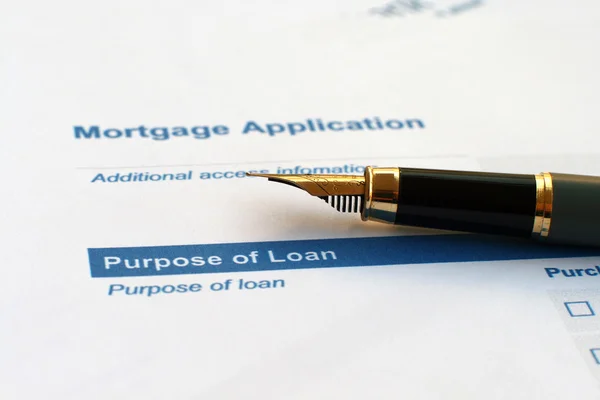 Loan application — Stock Photo, Image