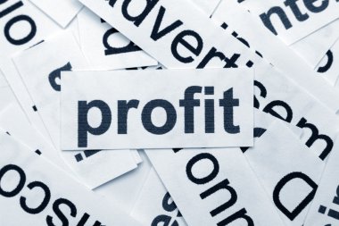 Profit concept clipart