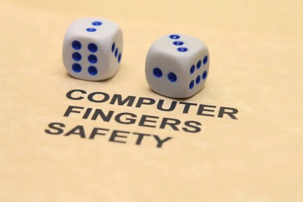 Computer safety concept — Stock Photo, Image