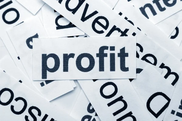 Profit concept — Stock Photo, Image