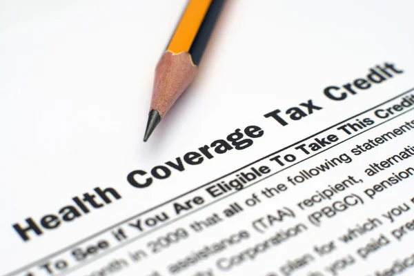 Health coverage tax credit — Stock Photo, Image