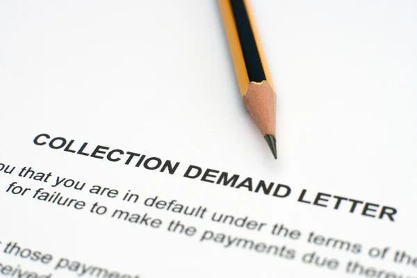 Demand letter — Stock Photo, Image
