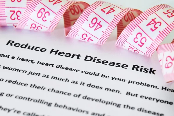 Risiko für Herzkrankheiten — Stockfoto