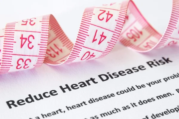 Risken för hjärtsjukdomar — Stockfoto
