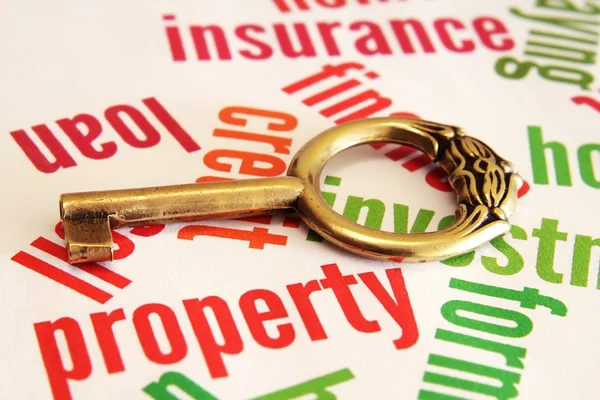 Property and key concept — Stock Photo, Image