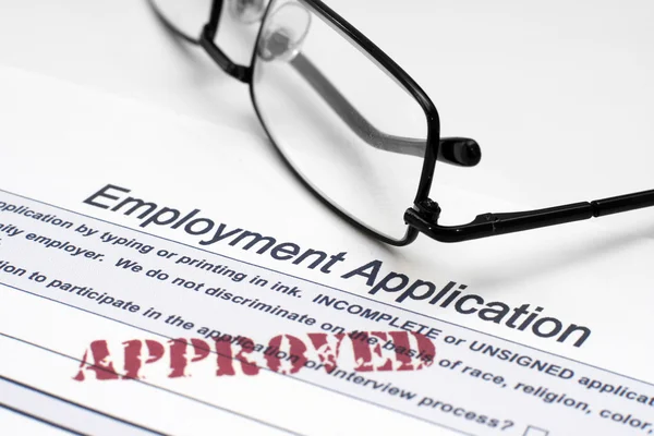 Employment application — Stock Photo, Image