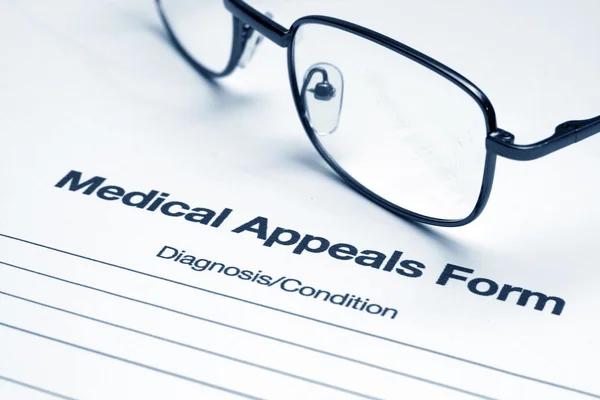 Medical appeals form — Stock Photo, Image
