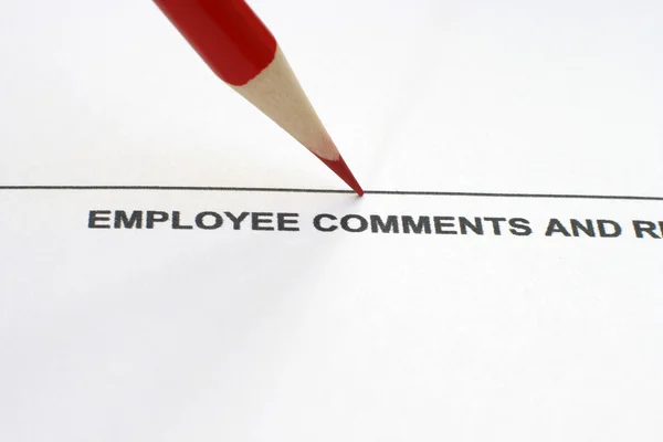Employee comments — Stock Photo, Image