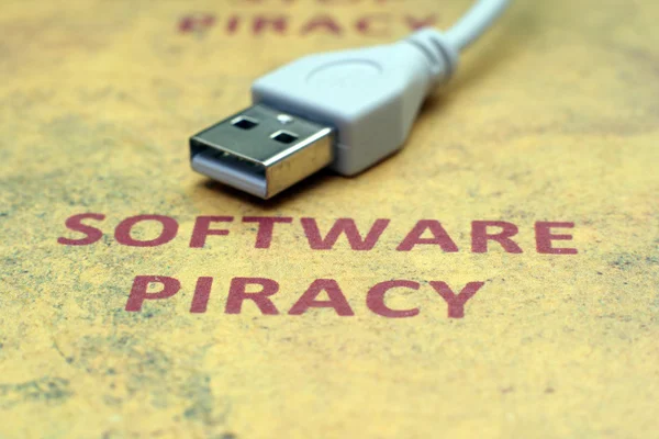Web piracy concept — Stock Photo, Image