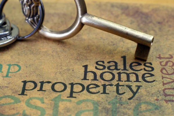 Conceptul de proprietate de vânzare acasă — Fotografie, imagine de stoc