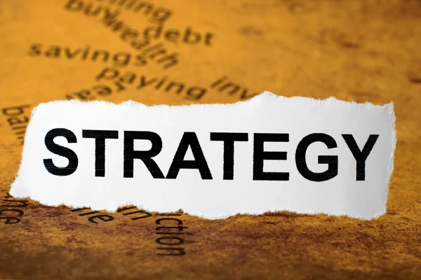 Estratégia — Fotografia de Stock