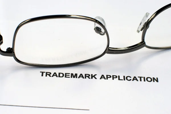 Trademark application — Stock Photo, Image