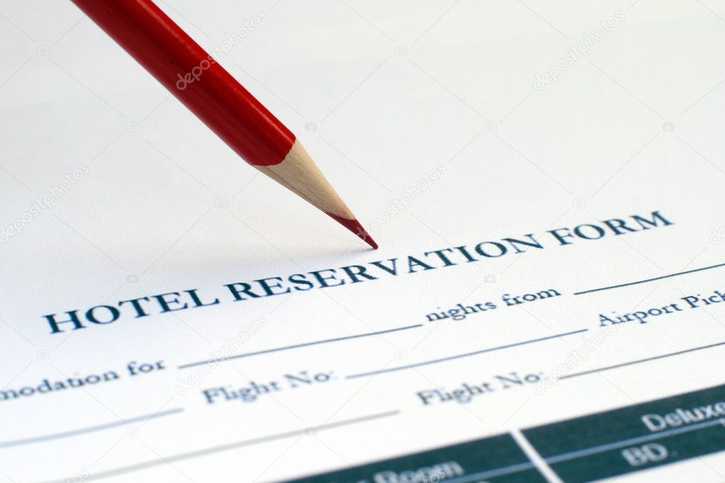 Hotel reservation form