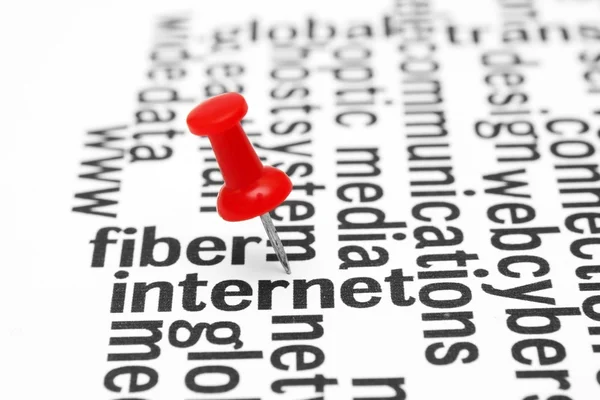 FIber internet — Stock Photo, Image