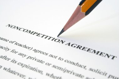 Noncompetition agreement clipart