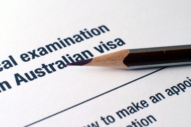 Avustralya vize formu
