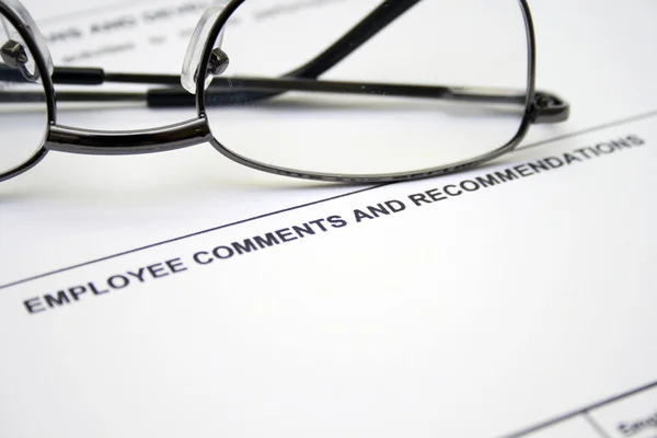 Employee comments — Stock Photo, Image
