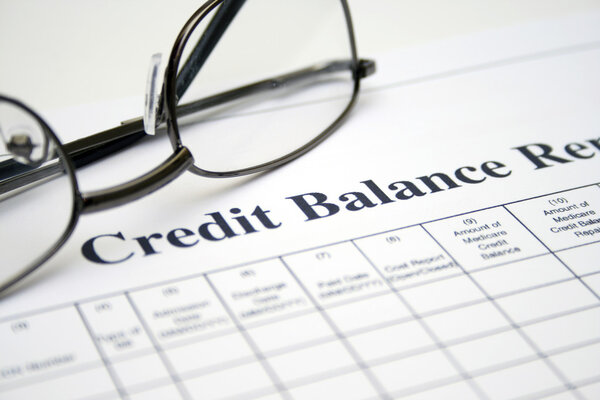Credit balance report
