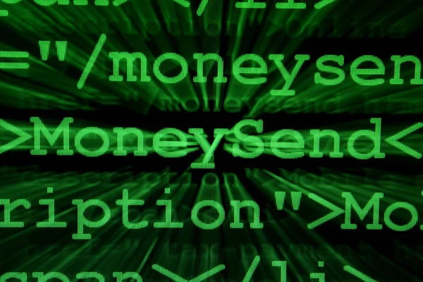E-dinheiro — Fotografia de Stock