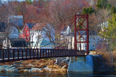 Maine Village clipart