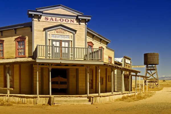 Western Saloon Stock Photo