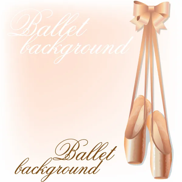Ballett-Hintergrund — Stockvektor