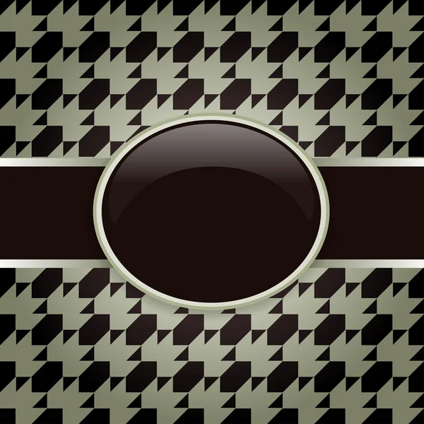 Carte de motif design marron — Image vectorielle