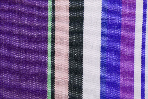 Полосатая текстура ткани — стоковое фото
