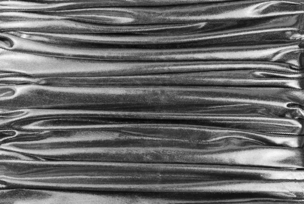 Gümüş metalik kumaş dokusu — Stok fotoğraf