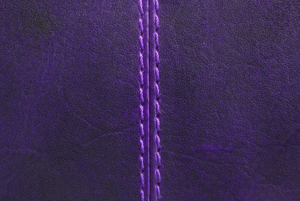 Purple violet leather texture — Stock Photo, Image