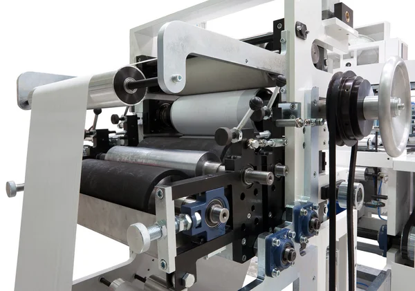 Детали печатной машины — стоковое фото