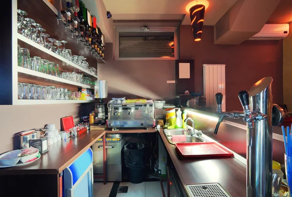 Bar de café — Fotografia de Stock
