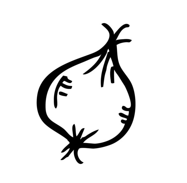 Doodle σκόρδο — Διανυσματικό Αρχείο